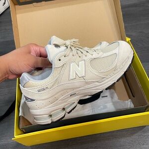 New Balance Off-White Athletic Shoes